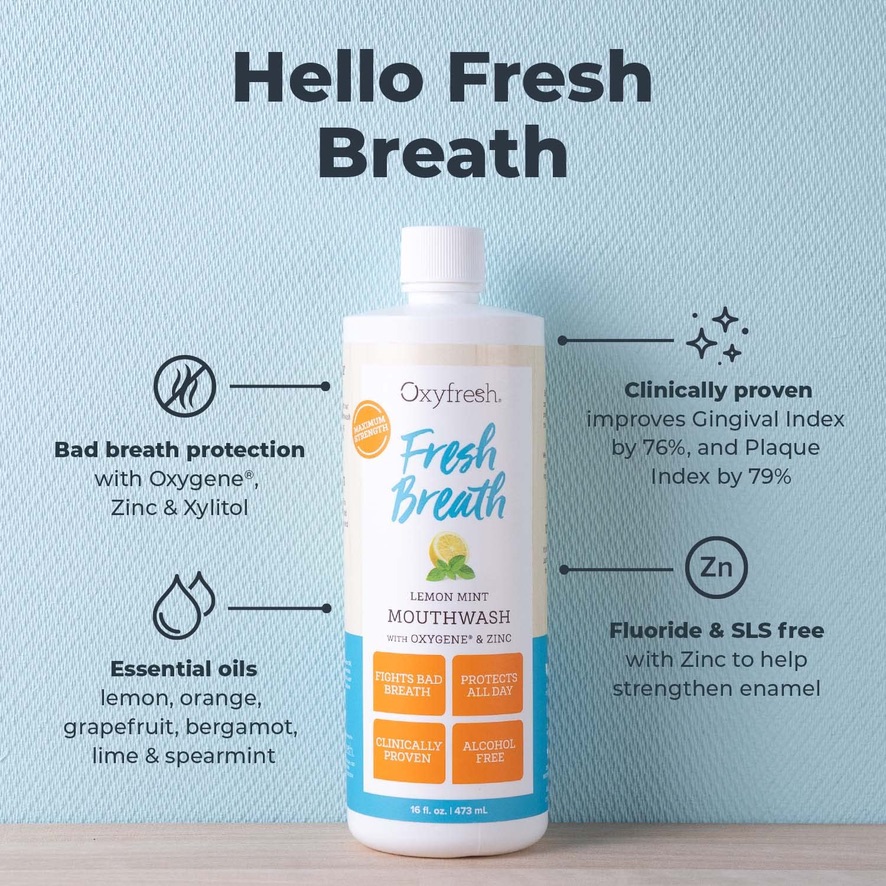 Oxyfresh lemon mint